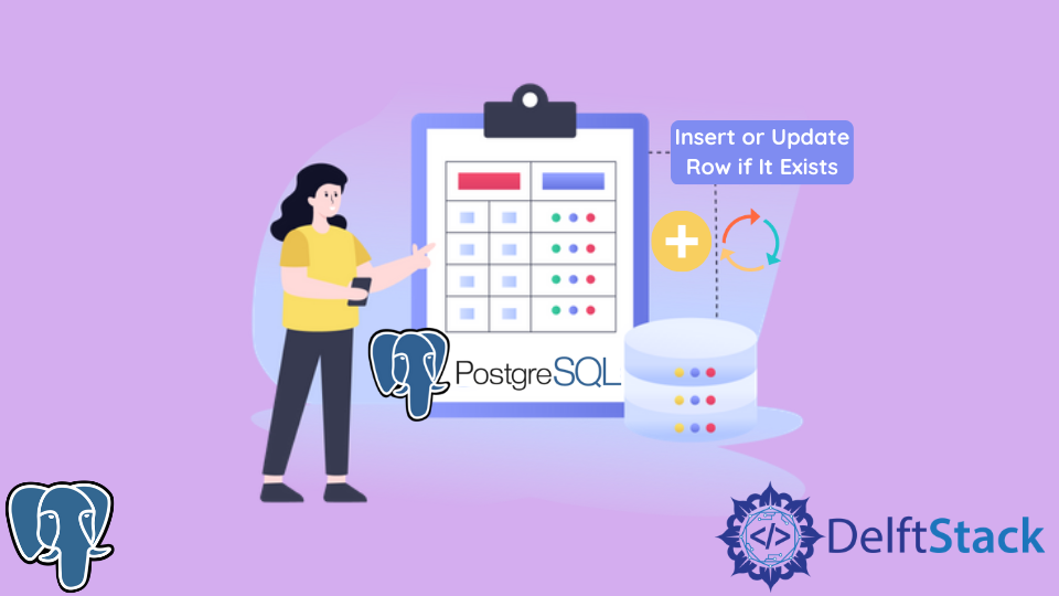 Postgresql Insert Or Update If Exists